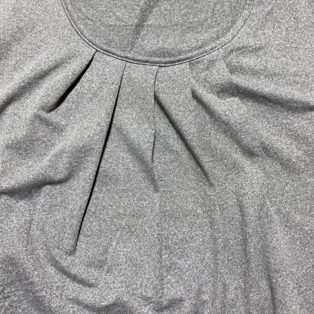 Ekouaer Womens Short Sleeve Pajama Top With Built In Tank Size Large Gray - Picture 6 of 9